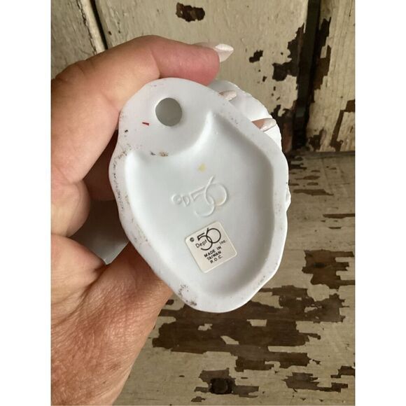 Department 56 Porcelain Winter Waltz Skaters Silhouette Holidays Retired - Picture 7 of 11